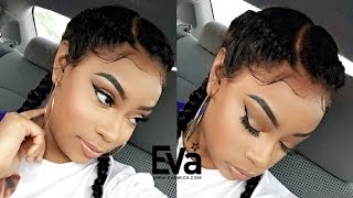 How To Style A Goddess Body Wavy Full Lace Human Hair Wig | Evawigs Tutorial
