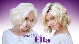 Rene Of Paris Ella Wig Review | New Style! | Creamy Dolce & Unbox Satin Pearl! | How It'S Uniqu