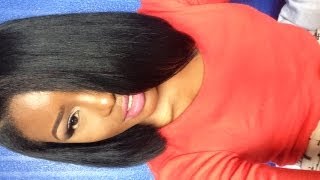 Uniwigs Review: Yaki Straight 18" Indian Remy Human Hair Lace Front Wig