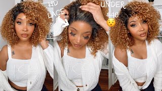 Wavy Hd Lace Wig Under $40?!  Outre Melted Hairline Ceidy Wig