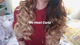 Wake Up With Curly Hair | Heatless Curls