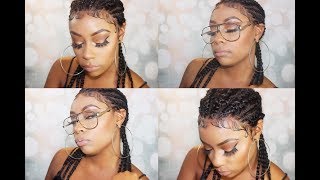 Watch Me Slay This Braided Full Lace Wig! Ft. Wigencounters