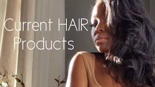 Relaxed Hair Care Products| Current Minimal Products| Keeping It Basic!