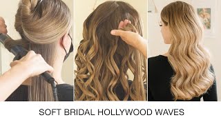 How To Create Soft Bridal Waves | Red Carpet Hair Styling Tutorial | Kenra Professional