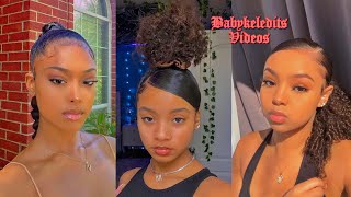 November Pretty Instagram Hairstyles Fo Baddies Like You| Babykeledits Videos