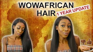 1 Year Update | Honest 360 Brazilian Virgin Wig Review Ft. Wowafrican
