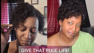 Get A Pixie Without Cutting Your Hair [Curly & Full Of Life] The 90S Girl(90S Style)