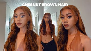 Chesnut Brown For Summer 26 Inches! Ft. Ashimary Hair