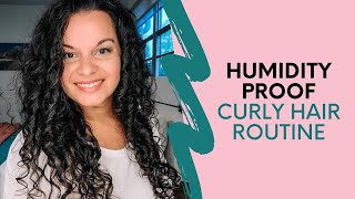 Humidity Proof Curly Hair Routine For Summer
