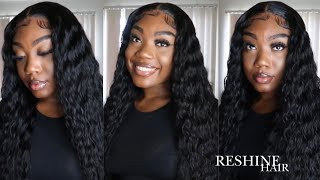 Best Affordable &Pretty Loose Deep Wig Ever Must Have 4*4 Closure Install For Beginners| Reshinehair
