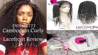 Dyhair777 Cambodian Curly Lacefront Wig (6 Month Review)