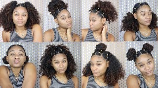 More Easy Hairstyles For Natural Curly Hair