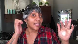 How To Mold Your “ Ms.Sass” Wig Unit Or Short Pixie Wig Unit Like Your Real Hair Part 1