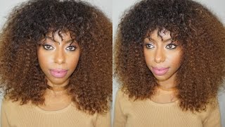 Ombre Curly Wig From Rpgshow || Jessica Pettway