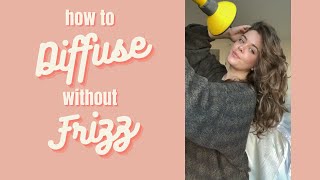 How To Diffuse Your Wavy Hair Without Frizz!