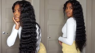 Easy Waves Natural Body Wave U-Part Wig Install Ft Alipearl Hair