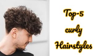 Top-5 Curly Hairstyles In Short Video