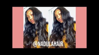How I Slay This Body Wave Wig(Beginner Friendly)Ft.Nadula Hair On Aliexpress
