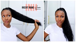 Ponytail Szn! Insert Name Here (Inh Hair) Review - Shayla Ponytail
