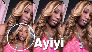 Glueless Closure Wig Ft Ayiyi Hair