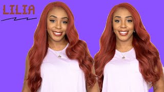 Outre Synthetic Swiss Hd Lace Front Wig - Lilia --/Wigtypes.Com --/Wigtypes.Com