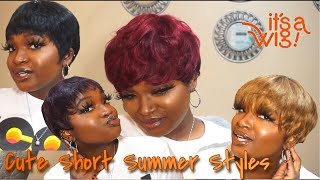 Cute Short & Pixie Cut Styles For Summer | It’S A Wig!