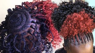 The Lazy Braiding #Curlyhairstyles | No Crotcheting  Softdreadlocks @Janeil Hair Collection