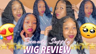 Beauty Supply Hd Wig Review+Install