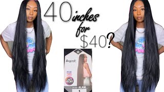 40 Inches For $40? Ft. Affordable Beauty Supply Store Lace Front Wig - Zury Sis Alani Wig Review