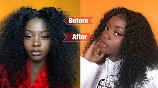 How To Quickly Define Your Wig Curls! | Ft Omgherhair.Com