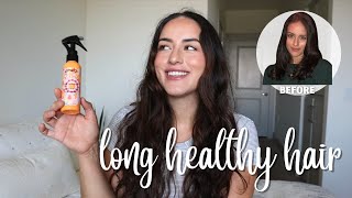How To Grow Long Healthy Hair⎮ My Hair Care Routine + Tips For Wavy Curly Hair 2022