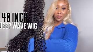 40 Inch Deep Wave Wig | 13X6 Lace Frontal Aliexpress Wig Unboxing | Yuan Hair