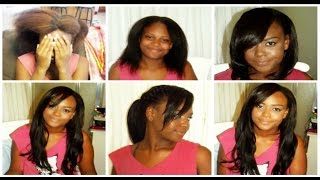 How To Style 4A Coarse Hair & Install Betterlength Coarse Yaki Clip Ins