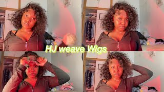 Curly Lace Wig Install Ft. Hj Weave Wigs