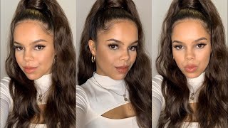 Lullabellz Hair Extensions| 1 Year Later....Review & Tutorial Of The Lullabellz Ponytail...Any Good?