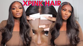 Silkiest Straight Hair Ever!! | No Work Needed | Natural Beginner Hd Lace Wig Install | Xpinkhair