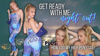 Get Ready With Me: For A Night Out! Plus Ponytail Hair Extensions Tutorial | Amazing Beauty Hair