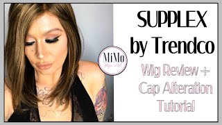Trendco Supplex (6/14R)  Wig Review | Cut Your Pu Cap Tutorial | Mimo Wigs | Alopecia