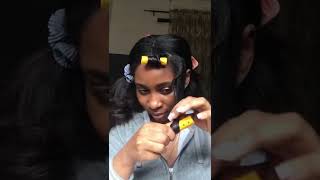 Perm Rod Set On Relaxed Hair/ Perm Rod Set On Dry Hair 2022/Relaxed Hairstyles