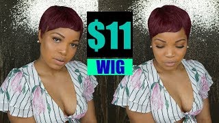 $11 Wig | Best Pixie Cut Wig | Freetress Equal Hailey Wig | Samsbeauty