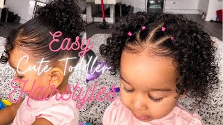 3 Easy And Cute Toddler Hairstyles | Beautiful Curly Girl