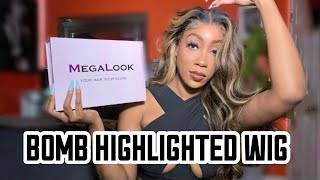 Bomb Megalook Highlight 13X4 Lace Frontal Wig