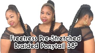 Already Braided Ponytail| Freetress Equal Braided 38" Ponytail Review