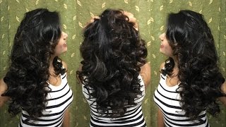 Easy No Heat Curls | 2 Heatless Curling Methods | Overnight | Life In Style With Mona