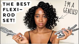 I Just Discovered The Best Way To Use Flexi Rods! | Gorgeous Heatless Curls