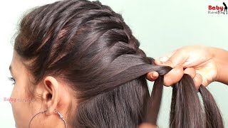 Gorgeous Bridal Hairstyle For Medium Hair Girls || Easy Hairstyles For Long Hair || Kids Hairstyles