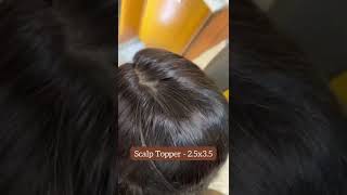 Most Natural Looking Hair Topper - An Instant Solution For Hair Thinning For Women | Nish Hair