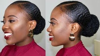 4C Natural Hair Stays Slick Down For One Week!? How To Stop Gel From Flaking Tutorial