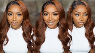 You Need This✨ Pre-Colored Reddish Brown Closure Wig Install *Beginning To End* | Luvme Hair