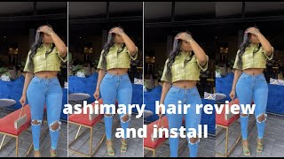 5X5 Closure Wigs Are Where Its At / Ashimary Hair Review & Install